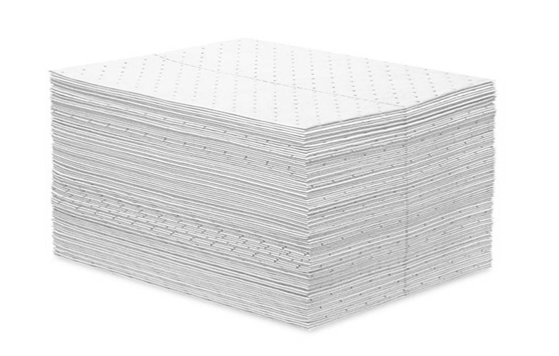 White Absorbent Pads - Oil Only
