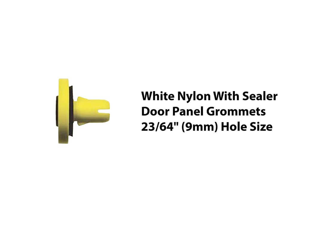 10478pk Yellow Door Panel Nuts 9mm