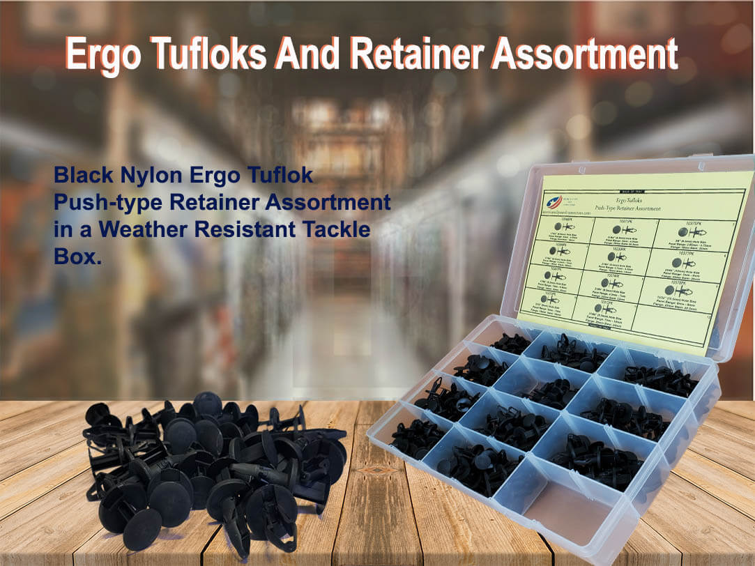 Ergo Tuflok Push-Type Retainer Assortment